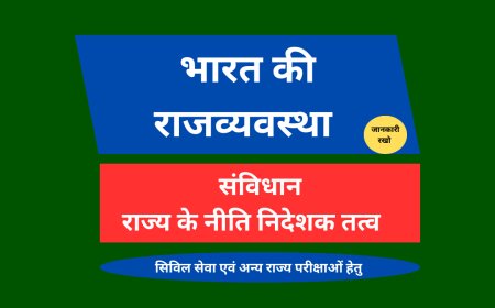 राज्य के नीति निदेशक तत्व